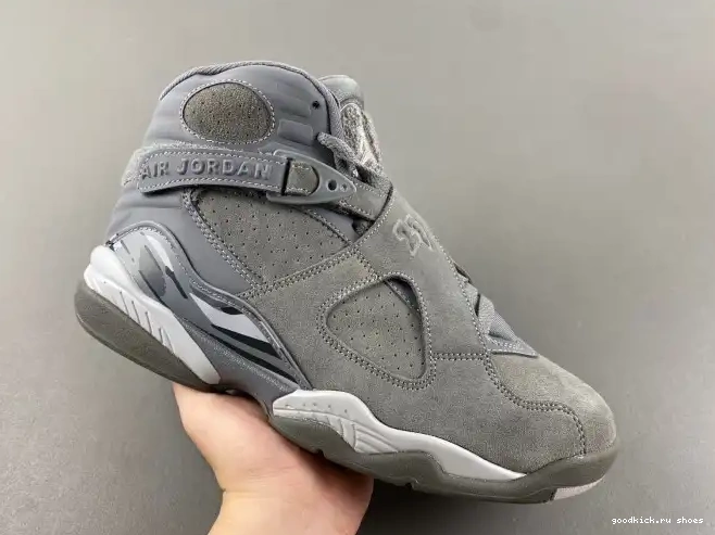 8 Jordan Retro Cool Grey 305381-014 0615